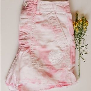 Pink Tie Dye Shorts!